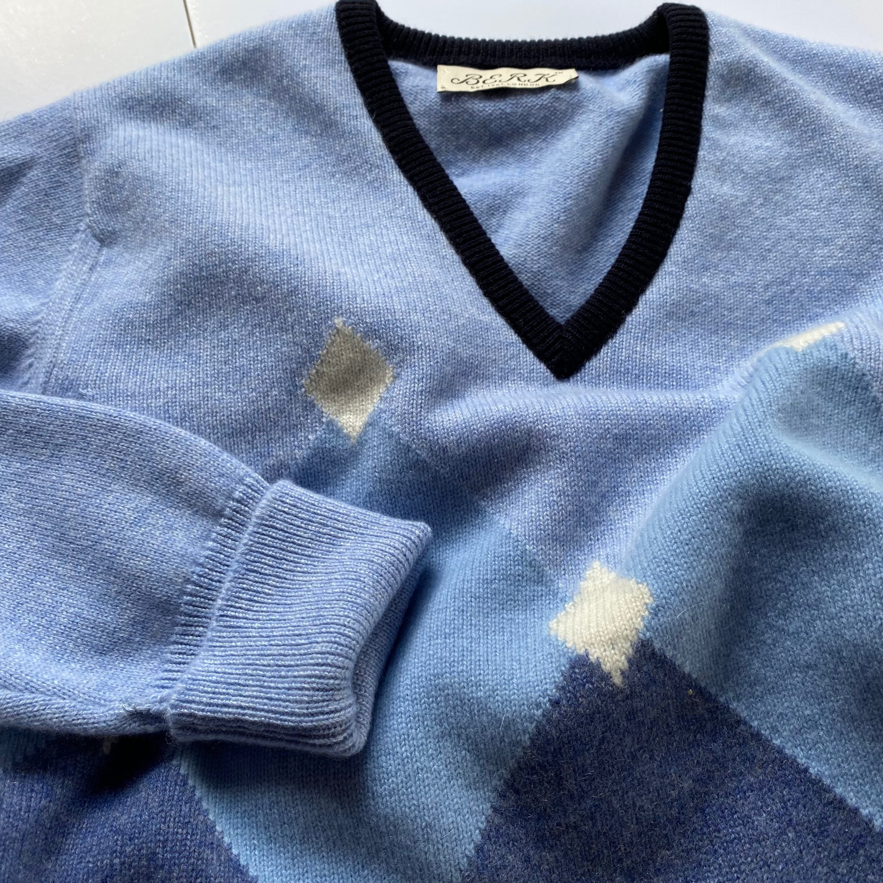 Intarsia Diamonds 4ply