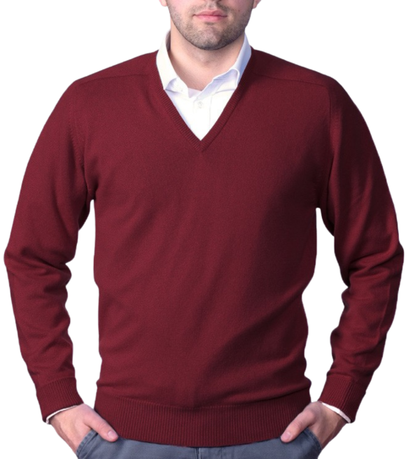 Lorne Cashmere Vee Neck - 2 Ply