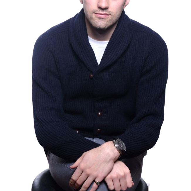 McQueen Cashmere Cardigan 8 Ply