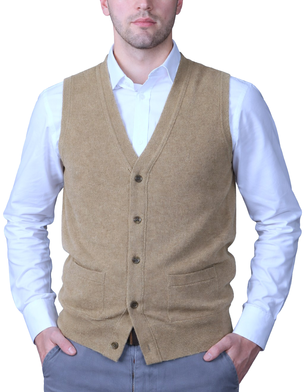 Pullman Cashmere Vest 1 Ply