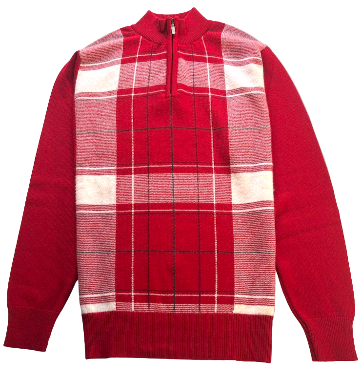 Intarsia Plaid 4 Ply