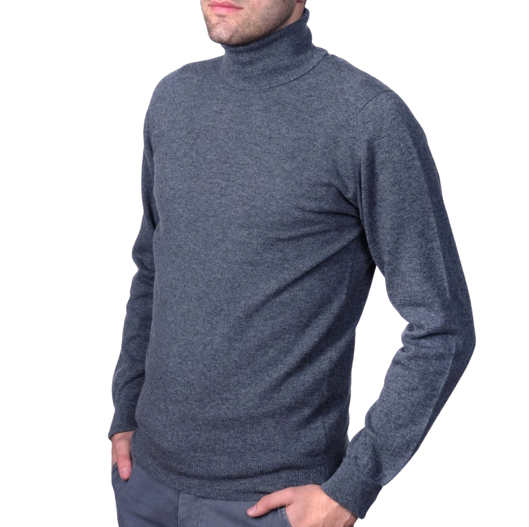 Pullman Cashmere Roll Neck 1 Ply