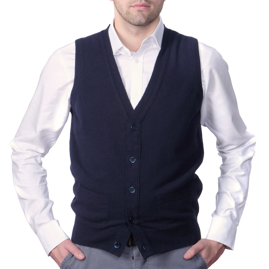 Pullman Cashmere Vest 1 Ply