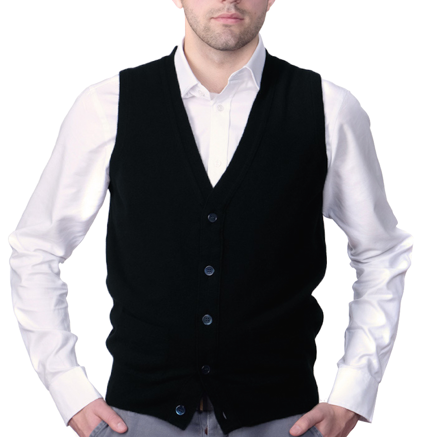 Pullman Cashmere Vest 1 Ply