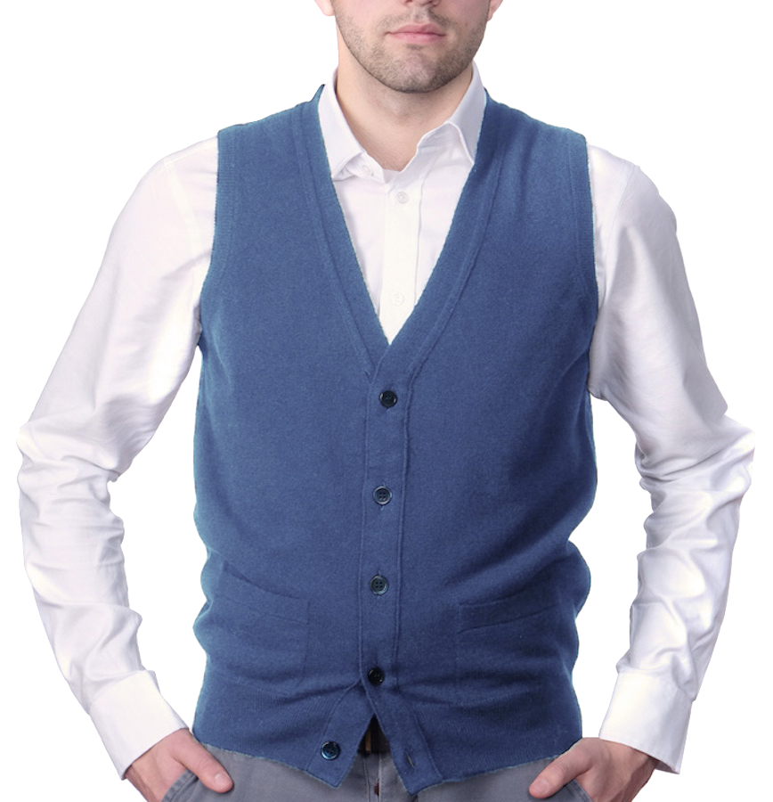 Pullman Cashmere Vest 1 Ply