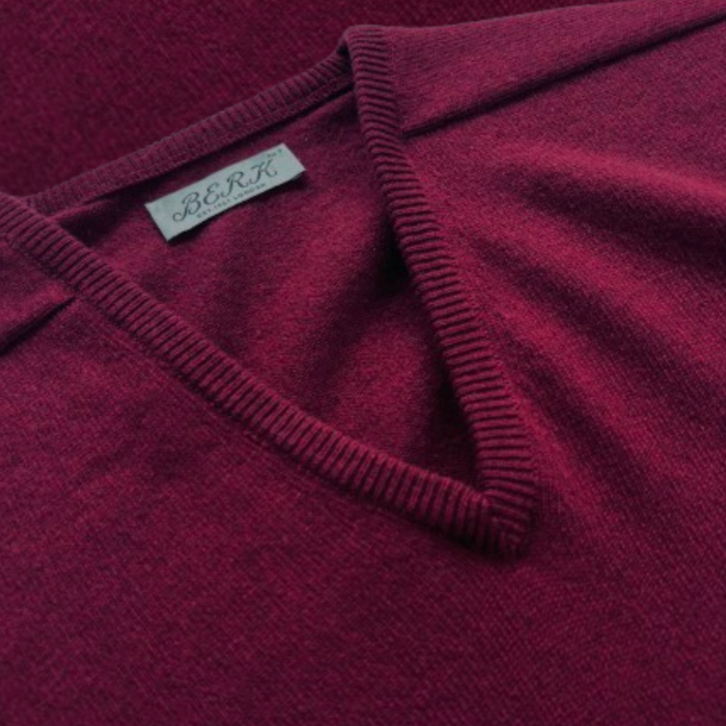 Lorne Cashmere Vee Neck - 2 Ply