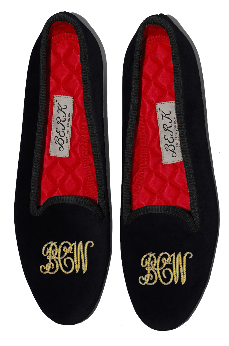 Mens monogram slippers shop
