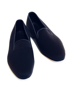 Real Cashmere Loafer - Navy