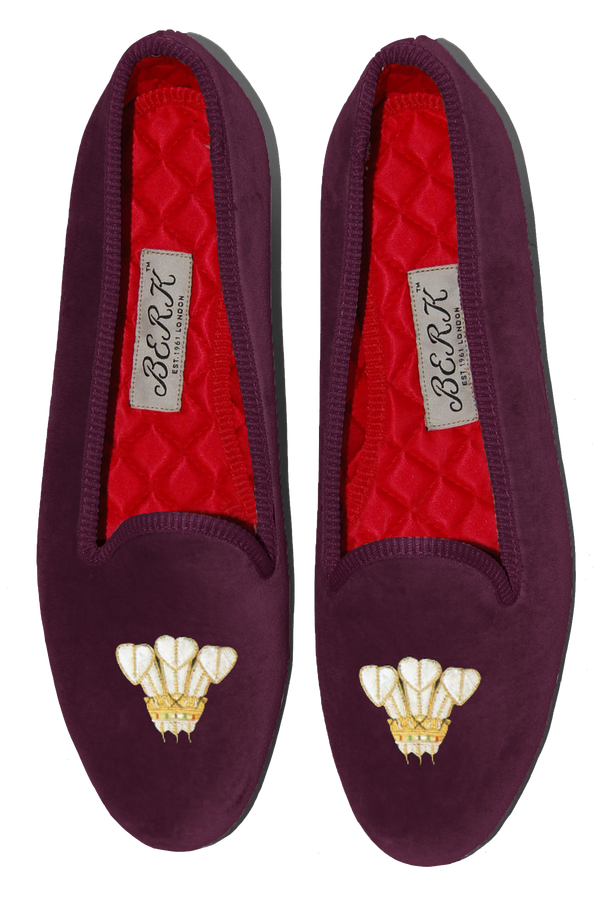 Ladies 2025 smoking slippers